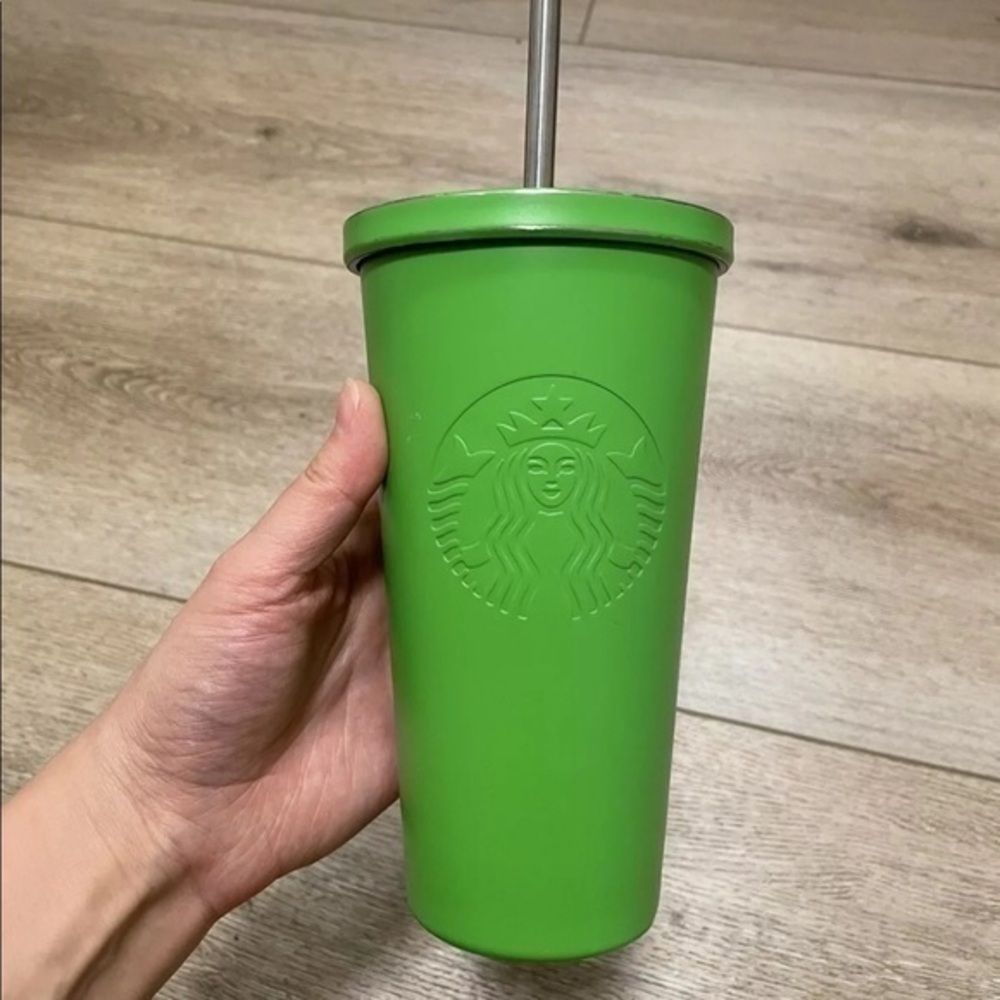 Starbucks Tumbler Matte Green Stainless